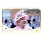 New English Teas - Queen Elizabeth II Tea Gift Tin - 72 Mixed Tea Bags